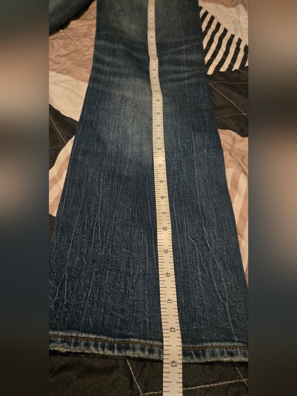 American Eagle Airflexb Light Wash Straight Jeans - Picture 10 of 13
